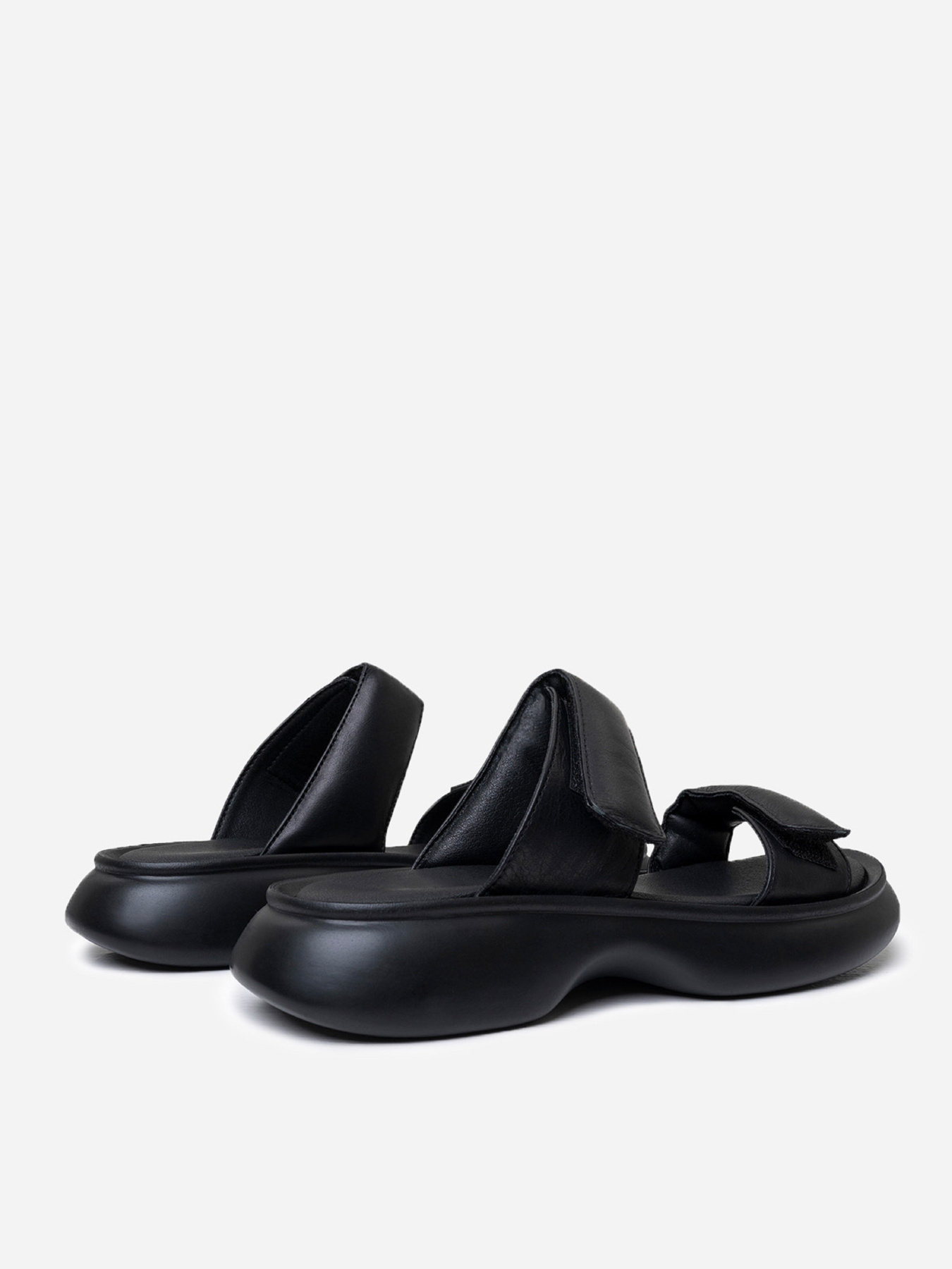 Шлепанцы ISSA Plus модель OB2-486_черный Фото