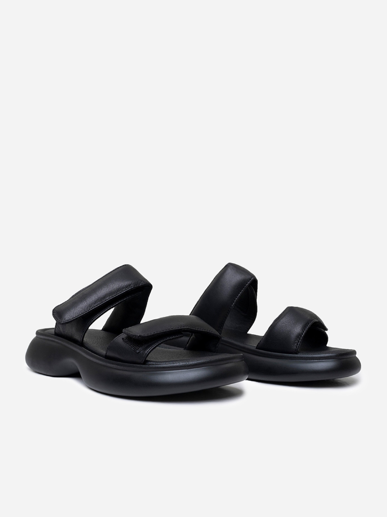 Шлепанцы ISSA Plus модель OB2-486_черный Фото