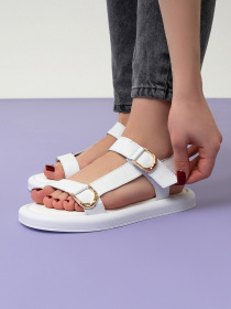 Сандалії ISSA Plus модель OB2-487_белый Фото