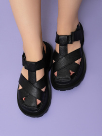 Сандалії ISSA Plus модель OB2-492_черный Фото