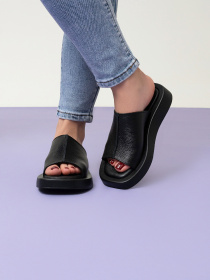 Шлепанцы ISSA Plus модель OB2-493_черный Фото