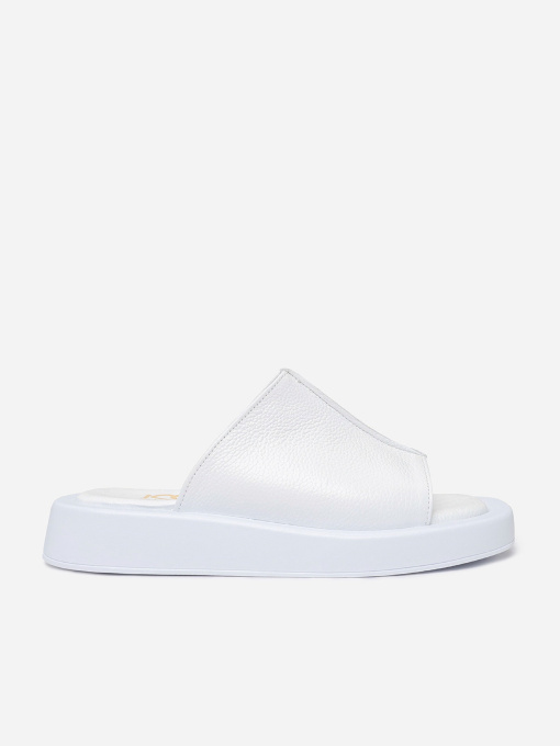 Шлепанцы ISSA Plus модель OB2-493_белый Фото