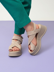 Босоніжки ISSA Plus модель OB2-481_бежевый Фото