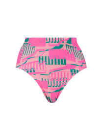 Нижняя часть купальника PUMA Swim Women Printed High модель 938345 Фото