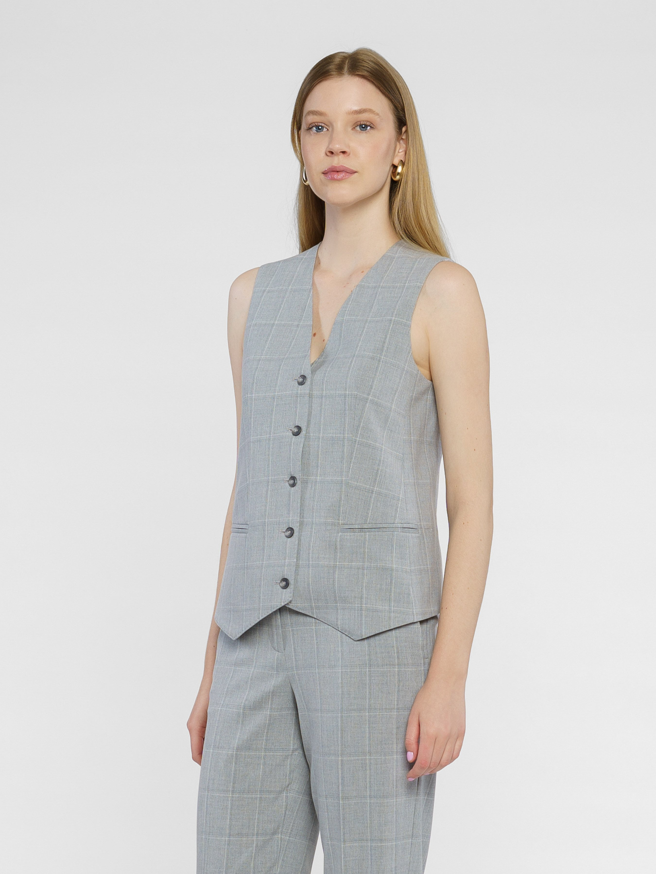 Жилет классический Arber модель W20.01.12.432 Фото