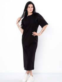 Платье миди Носи своє модель 3377-057-33-chornij Фото