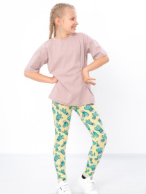 Легінси Носи своє модель 6000-043-kaktusi-svtlo-zhovtij Фото