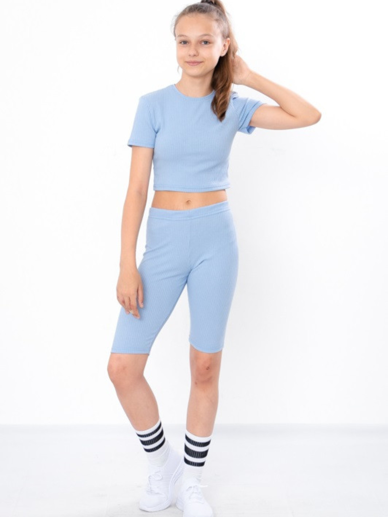 Повсякденний костюм Носи своє модель 6381-103-1-blakitnij Фото