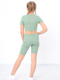 Повседневный костюм Носи своє модель 6381-103-m-qtno-zelenij Фото