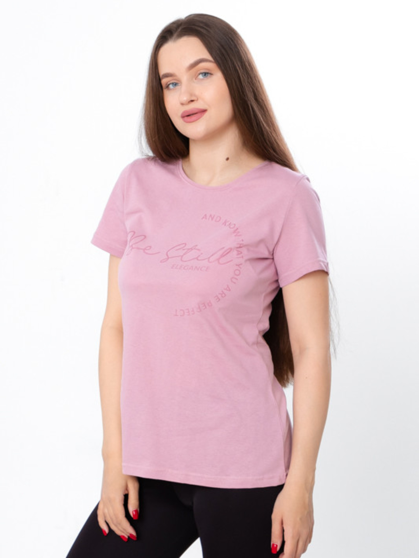 Футболка Носи своє модель 8188-001-33-1-pudra-be-still Фото
