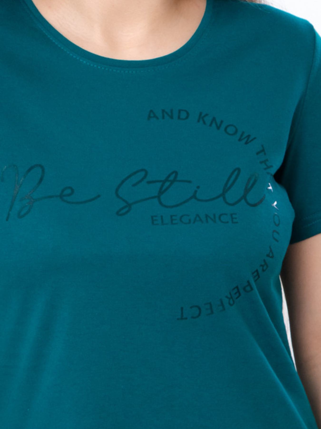 Футболка Носи своє модель 8188-001-33-1-smaragdovij-be-still Фото