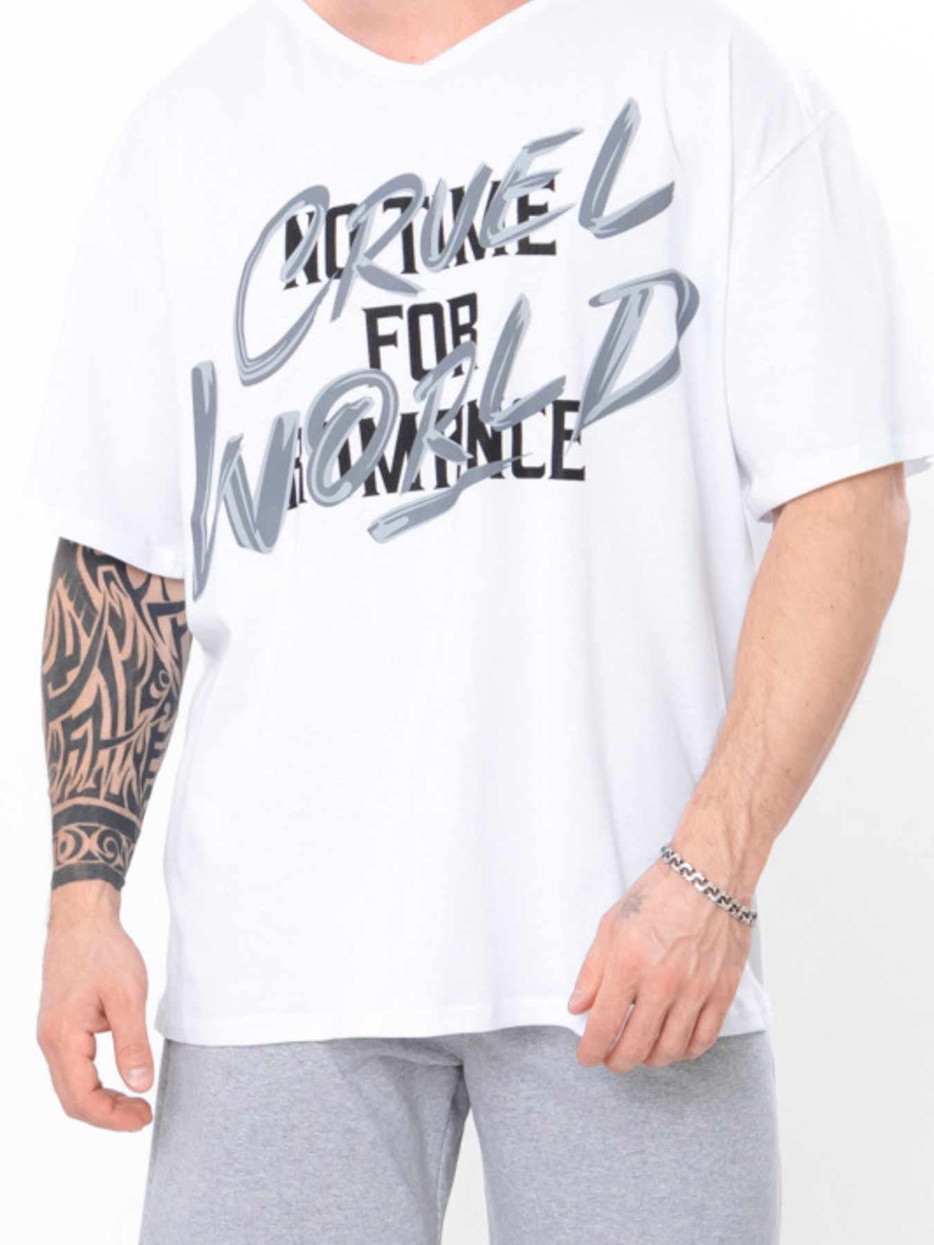 Повсякденний костюм Носи своє модель 8194-057-33-blij-srij Фото