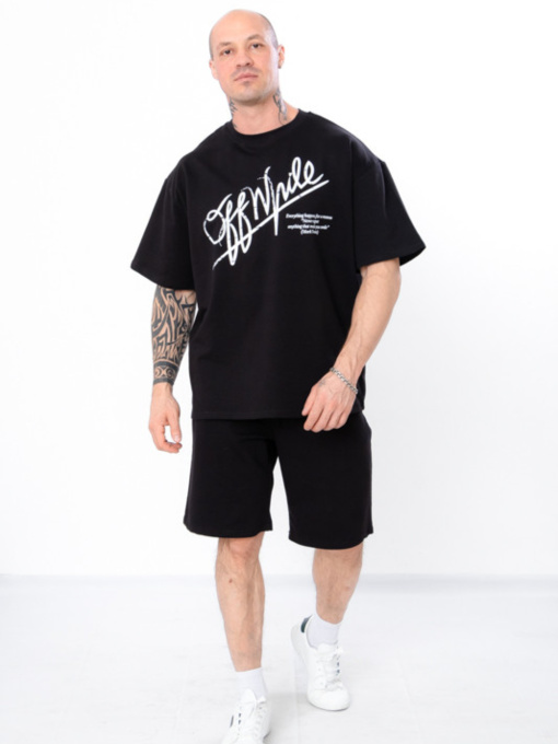 Повседневный костюм Носи своє модель 8396-057-33-chornij Фото