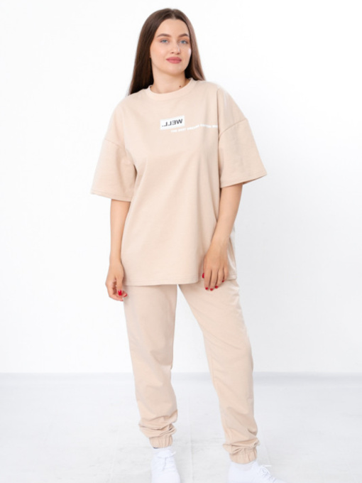 Повседневный костюм Носи своє модель 8399-057-33-kremovij Фото