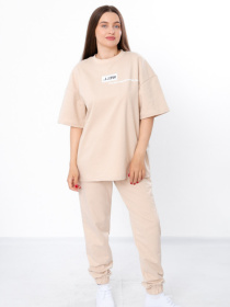 Повседневный костюм Носи своє модель 8399-057-33-kremovij Фото