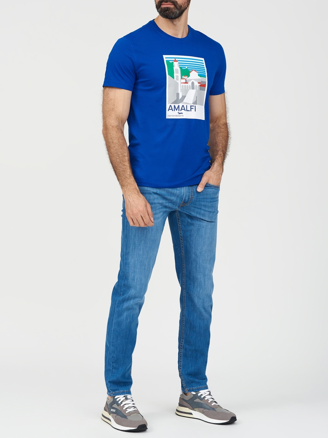 Прямые джинсы Harmont&Blaine модель WNL001059465B76_804 Фото