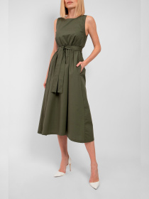 Платье миди Fred Mello модель FW24S26AU_ARMY Фото