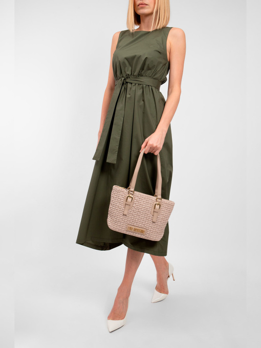 Сукня міді Fred Mello модель FW24S26AU_ARMY Фото