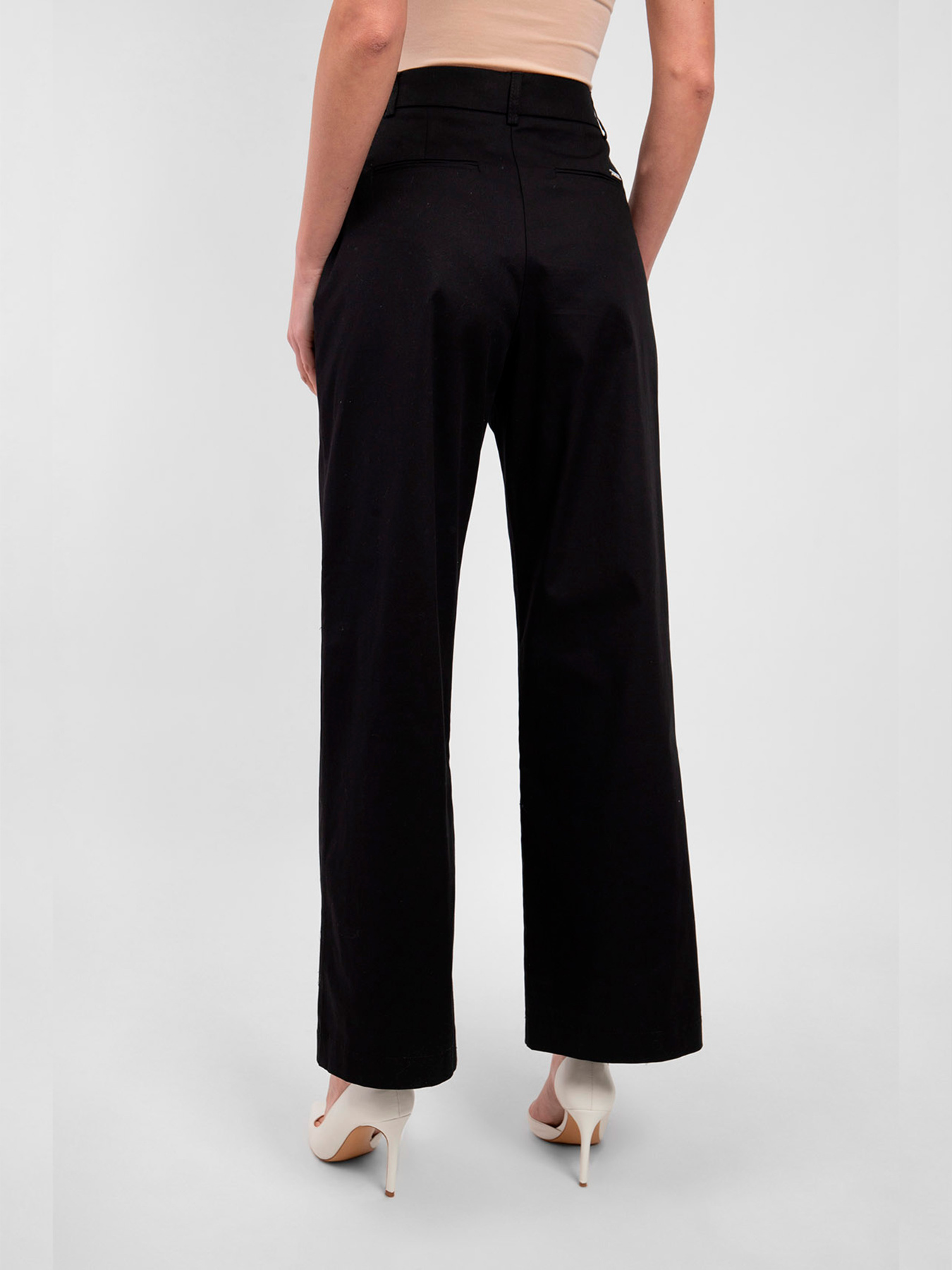 Палаццо Fred Mello модель FW24S18PU_BLACK Фото