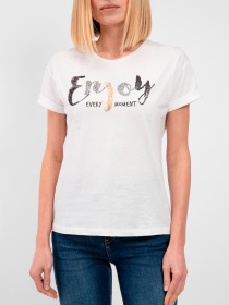 Футболка Fred Mello модель FW24S21TG_OFF.WHITE Фото