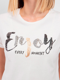 Футболка Fred Mello модель FW24S21TG_OFF.WHITE Фото