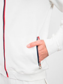 Кофта Fred Mello модель FM24S15FZ_OFF.WHITE Кофта Fred Mello модель FM24S15FZ_OFF.WHITE Фото