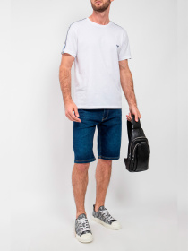 Шорты джинсовые Fred Mello модель FM24S32EF_DARK.BLUE Фото