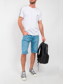 Джинсові шорти Fred Mello модель FM24S32EF_LIGHT.BLUE Джинсові шорти Fred Mello модель FM24S32EF_LIGHT.BLUE Фото