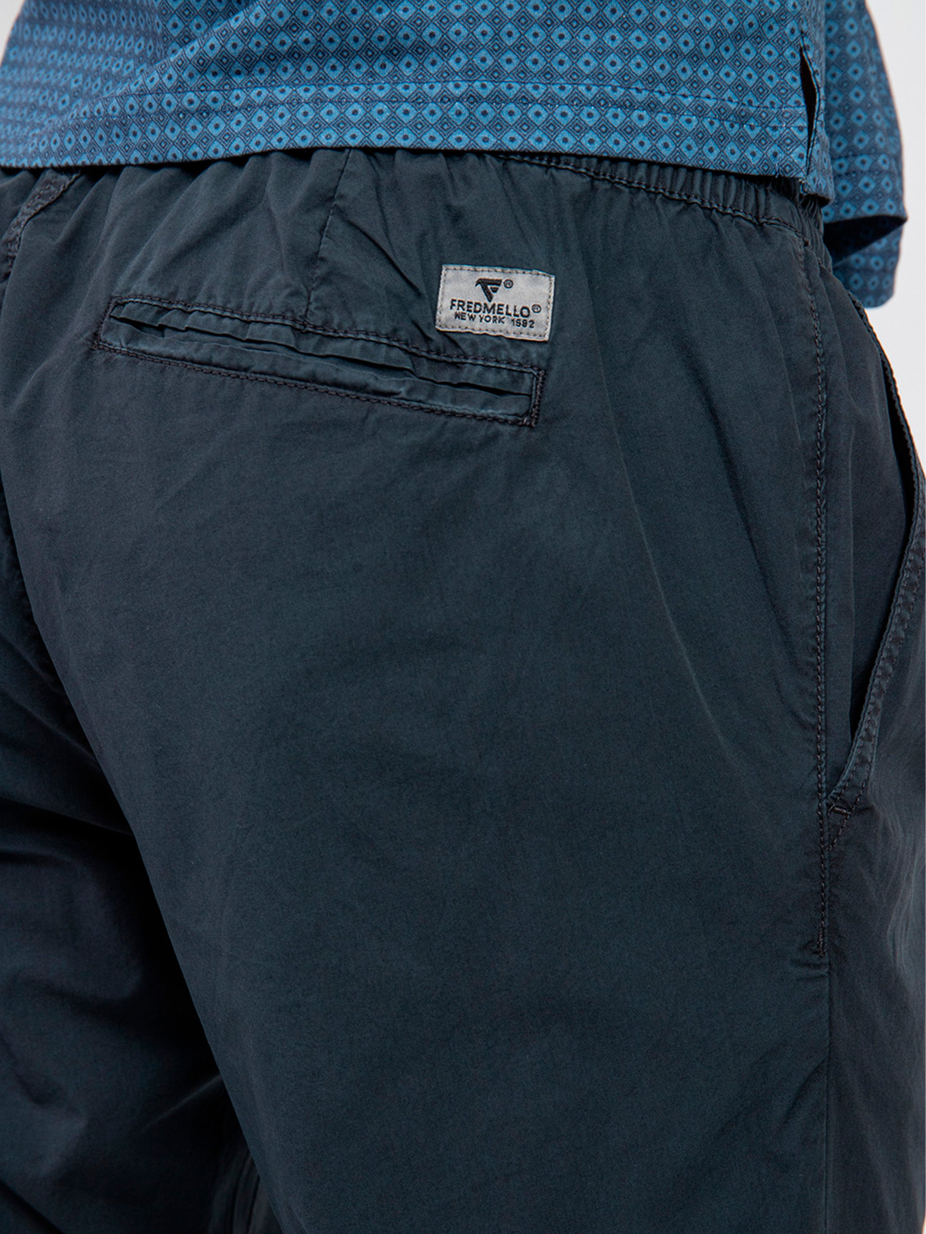 Штани повсякденні Fred Mello модель FM24S11PU_BLUE Фото