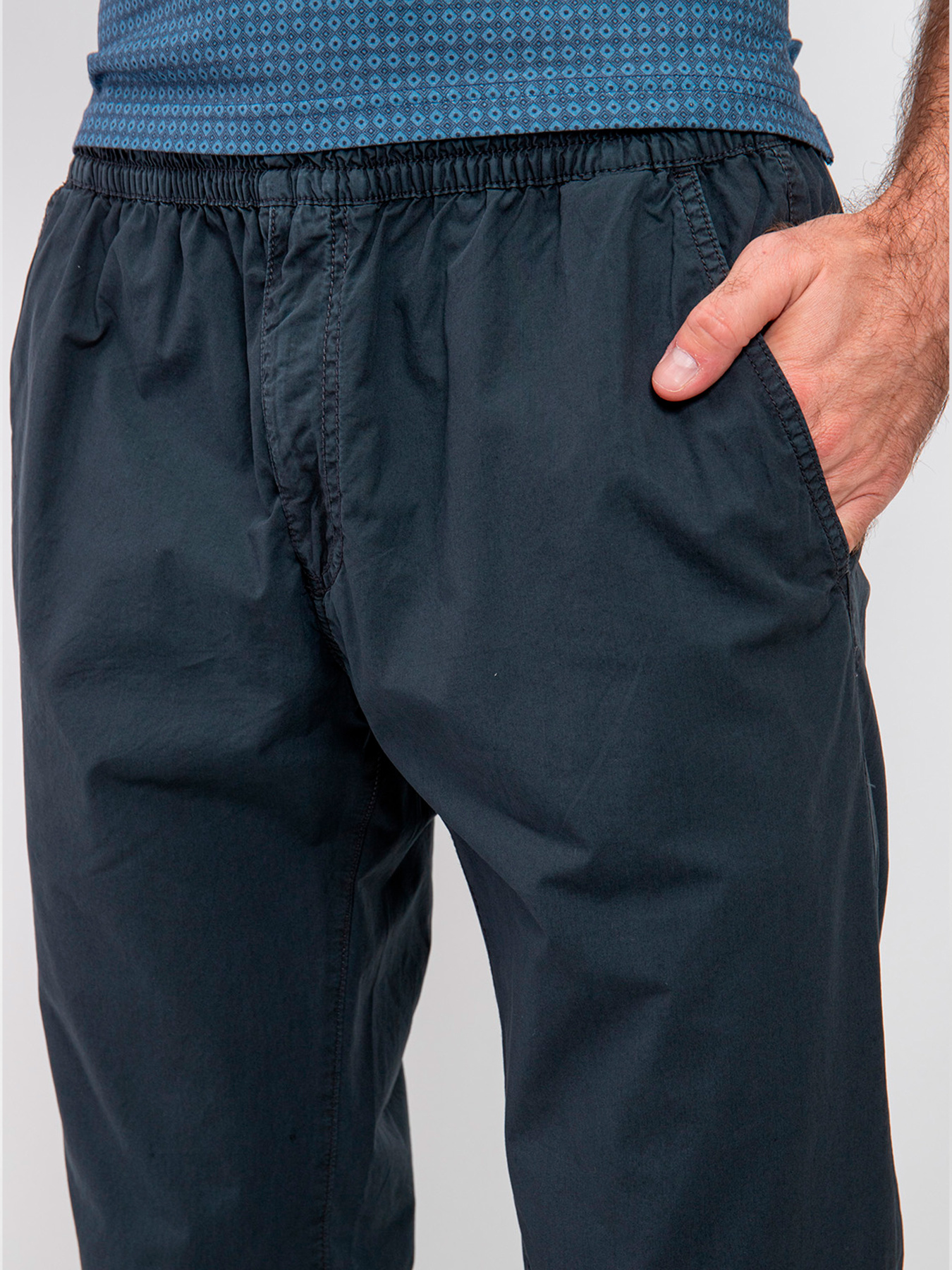 Повседневные штаны Fred Mello модель FM24S11PU_BLUE Повседневные штаны Fred Mello модель FM24S11PU_BLUE Фото