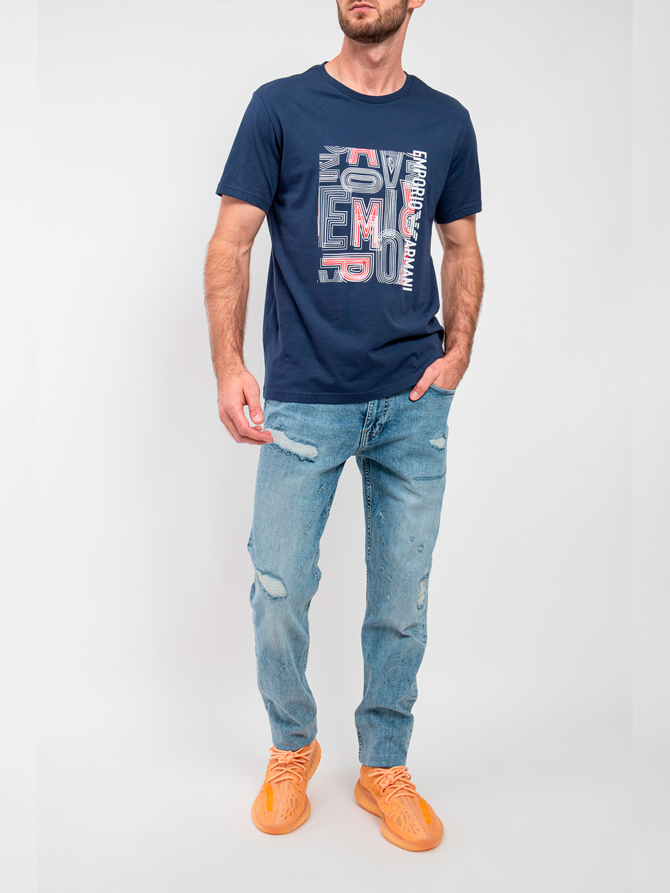 Зауженные джинсы Fred Mello модель FM24S30PD_LIGHT.BLUE Фото