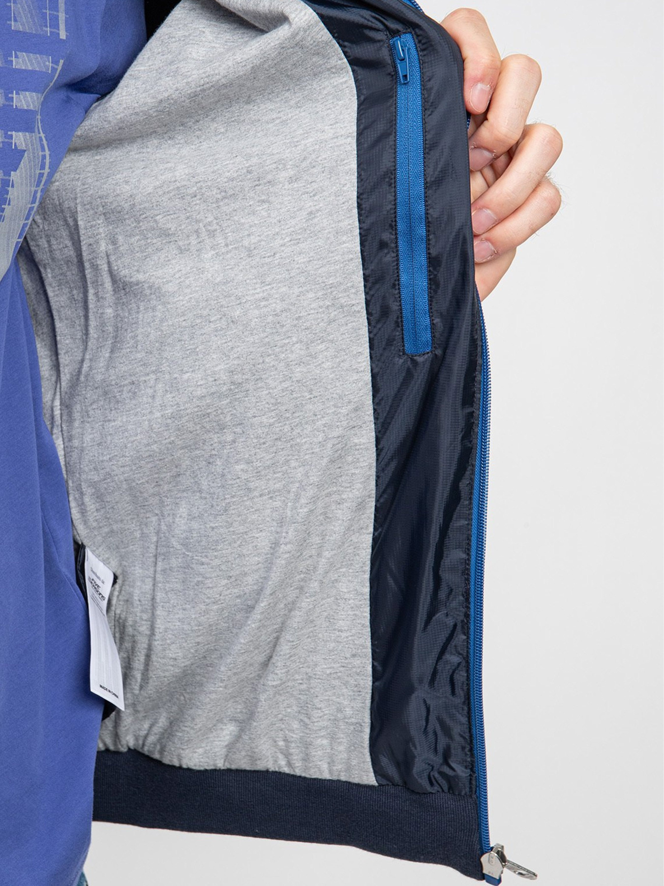 Демісезонна куртка Fred Mello модель FM24S01KU_BLUE Фото