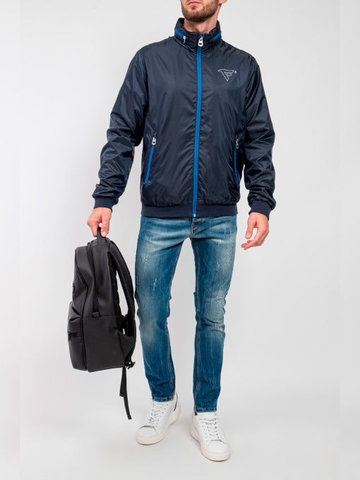 Демисезонная куртка Fred Mello модель FM24S01KU_BLUE Фото