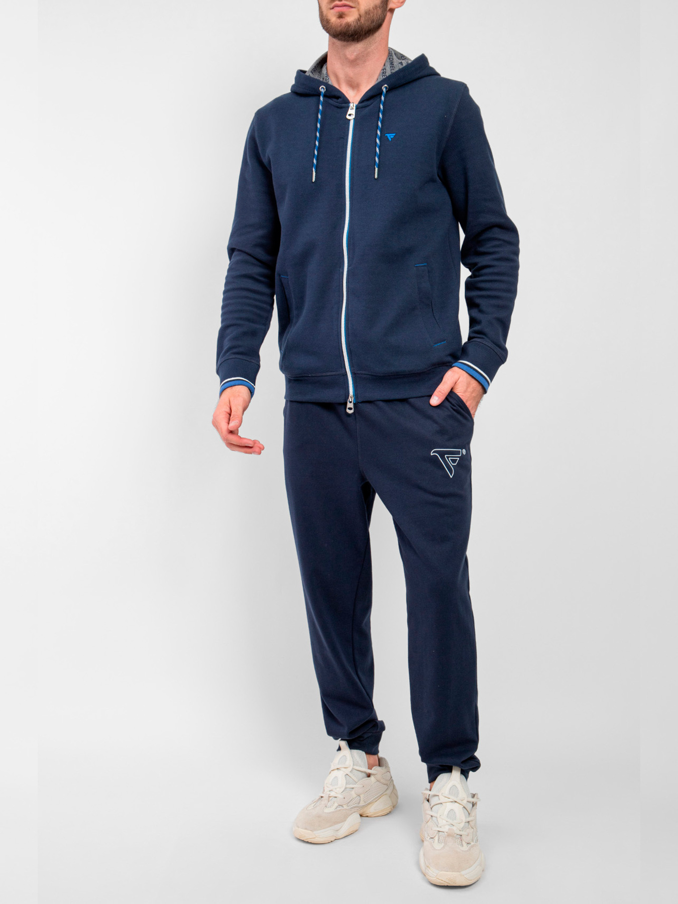 Спортивна кофта Fred Mello модель FM24S08FZ_BLUE Фото