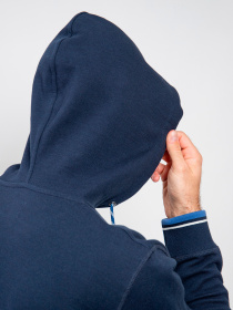 Спортивна кофта Fred Mello модель FM24S08FZ_BLUE Спортивна кофта Fred Mello модель FM24S08FZ_BLUE Фото