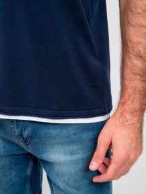 Футболка Fred Mello модель FM24S12MG_BLUE Фото