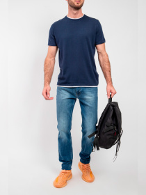 Футболка Fred Mello модель FM24S12MG_BLUE Фото