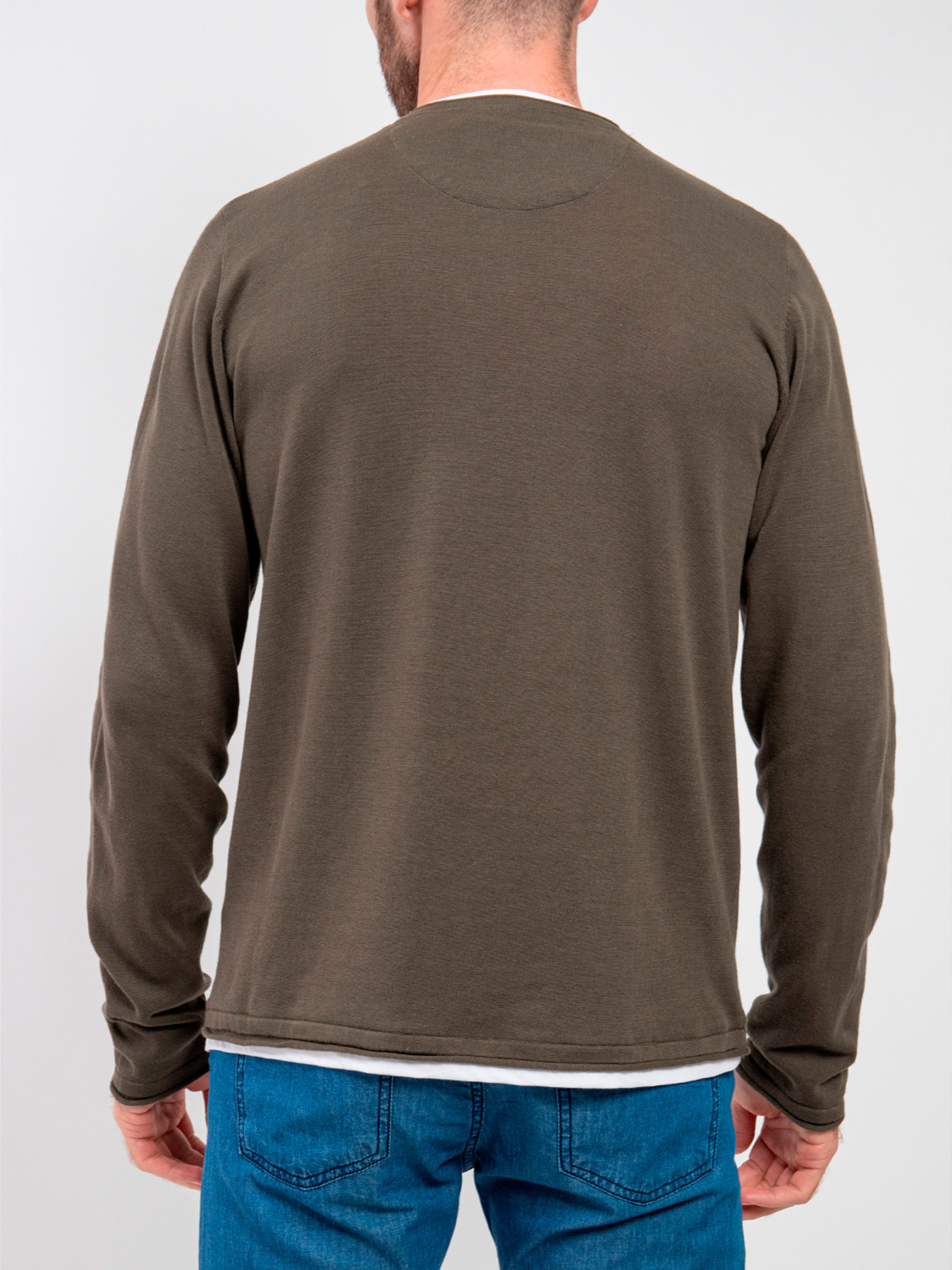 Джемпер Fred Mello модель FM24S11MG_ARMY Фото