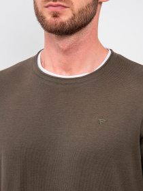 Джемпер Fred Mello модель FM24S11MG_ARMY Фото