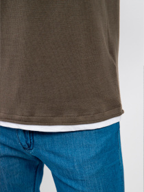 Джемпер Fred Mello модель FM24S11MG_ARMY Фото