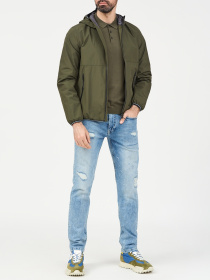 Ветровка Fred Mello модель FM24S05KU_ARMY Фото