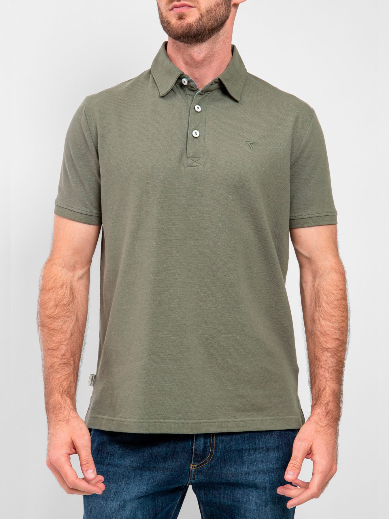 Поло Fred Mello модель FM24S05QU_SAGE Фото