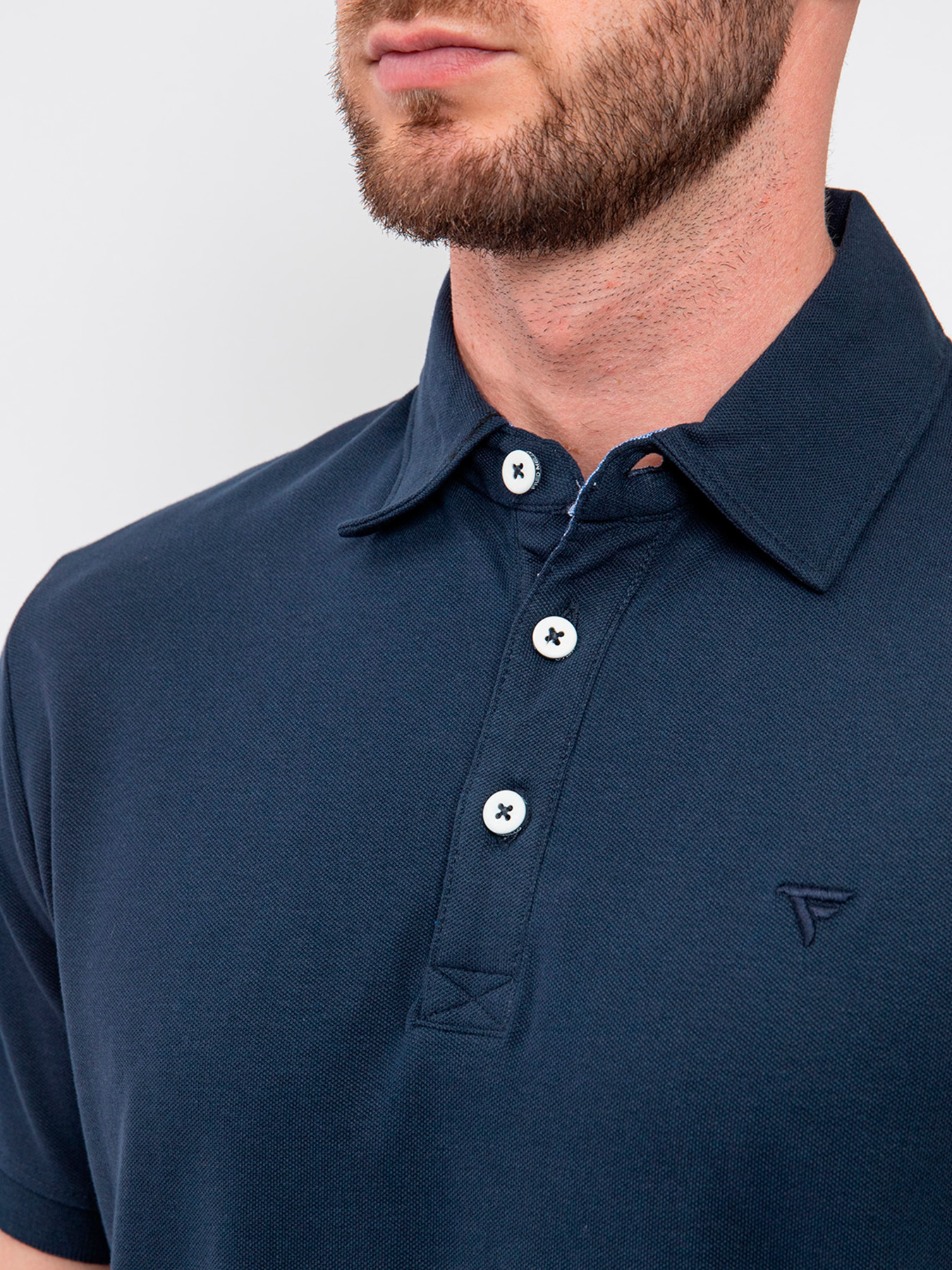 Поло Fred Mello модель FM24S05QU_BLUE Фото