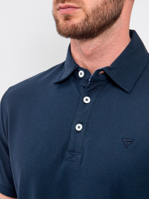 Поло Fred Mello модель FM24S05QU_BLUE Фото