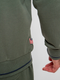 Спортивна кофта Fred Mello модель FM24S18FZ_SAGE Фото