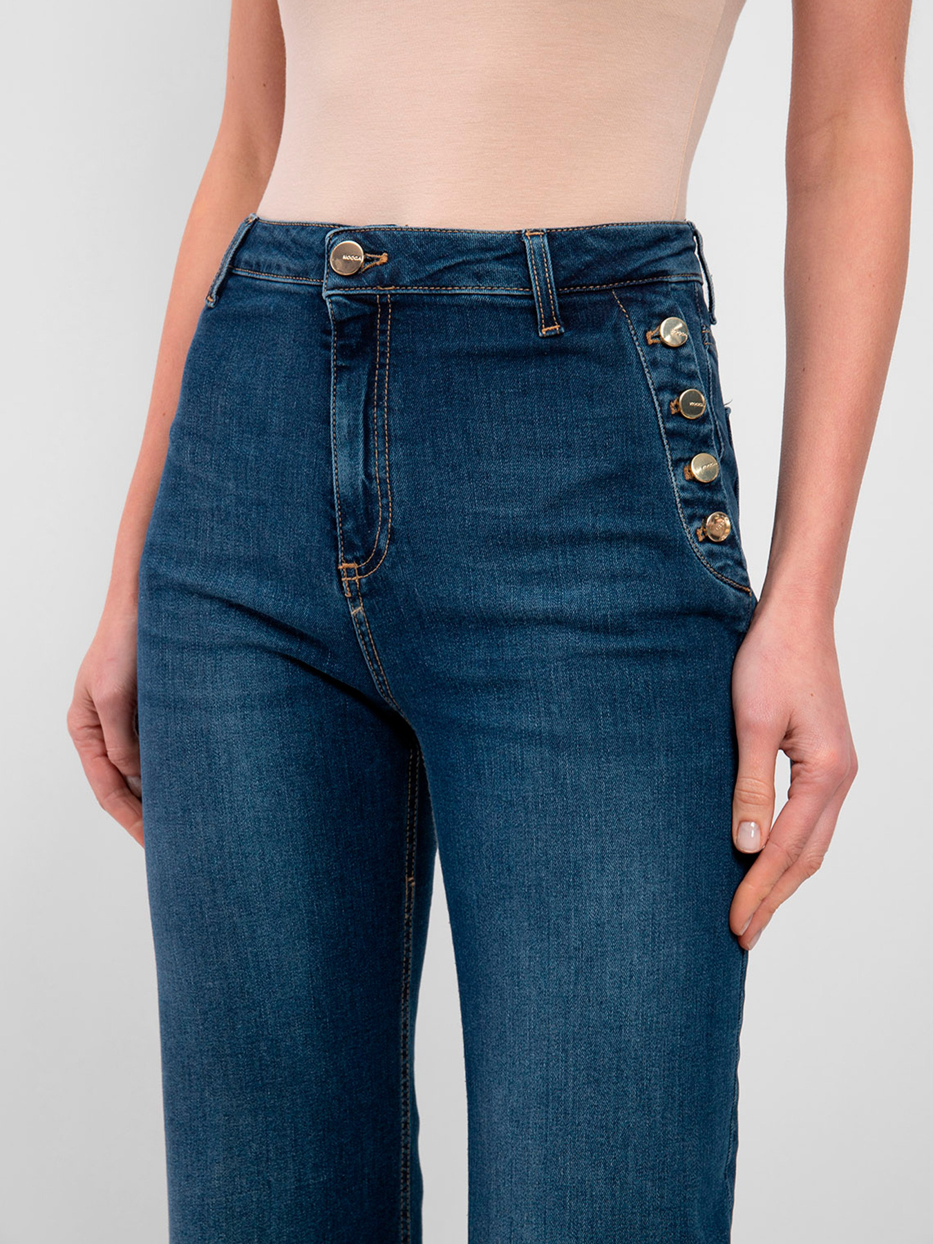 Джинси кльош KOCCA модель P24PPD2087ABUNL440 Фото