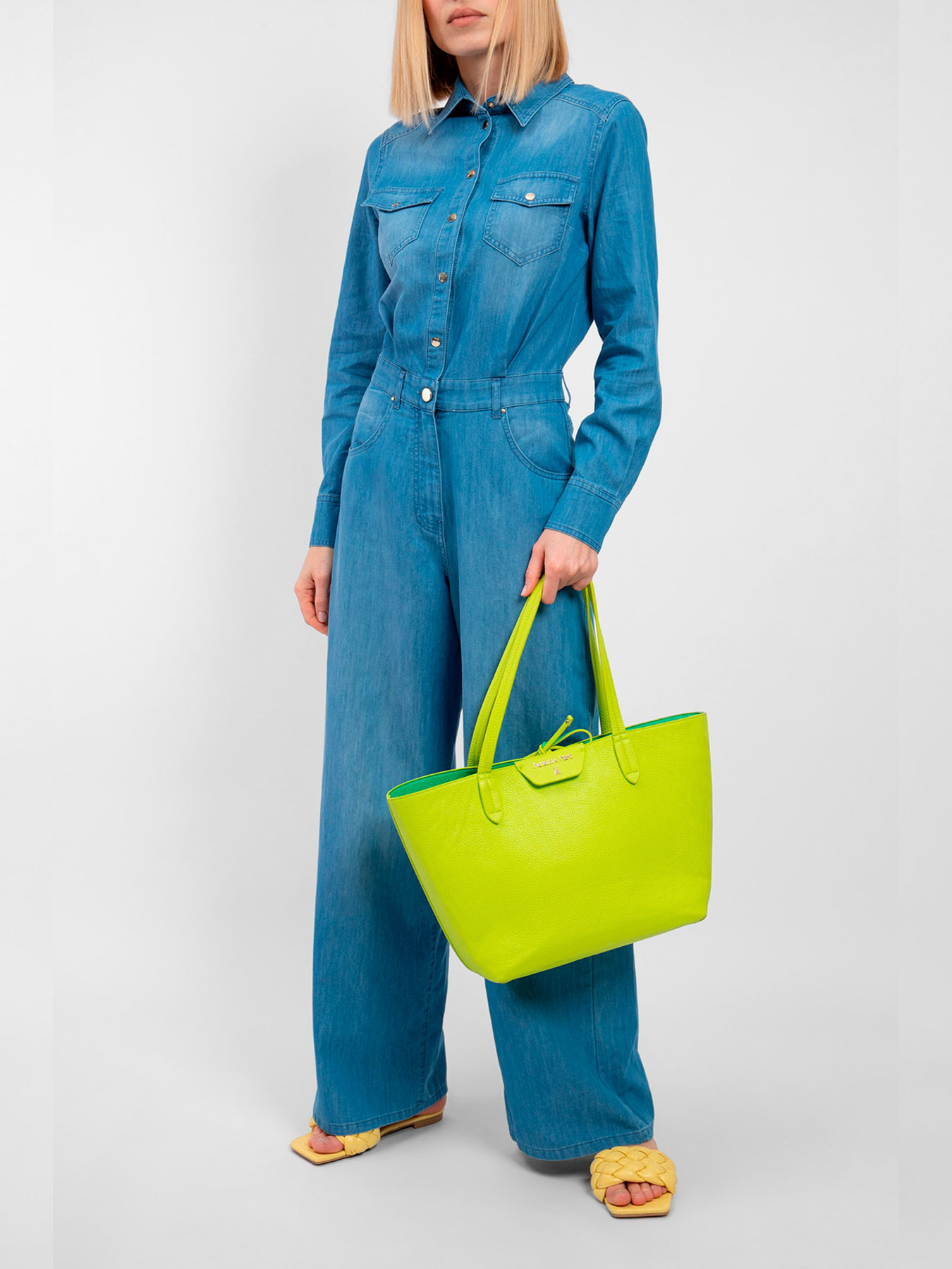 Джинсовый комбинезон KOCCA модель P24PTU2002ABUNL452 Джинсовый комбинезон KOCCA модель P24PTU2002ABUNL452 Фото