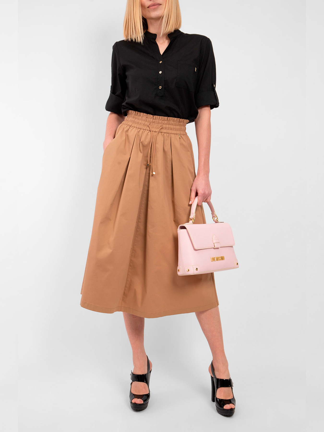 Спідниця міді KOCCA модель P24PGO1856ABUN40001 Спідниця міді KOCCA модель P24PGO1856ABUN40001 Фото