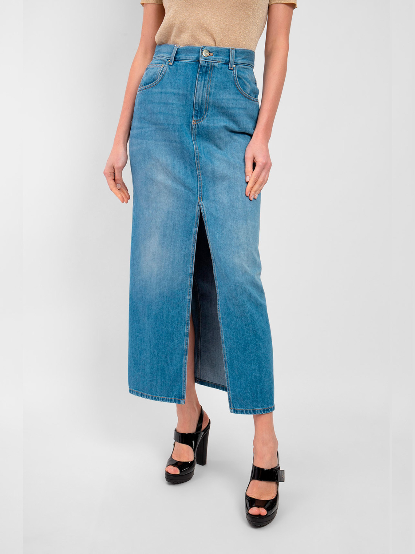 Джинсова спідниця KOCCA модель P24PGO1733ABUNL425 Фото