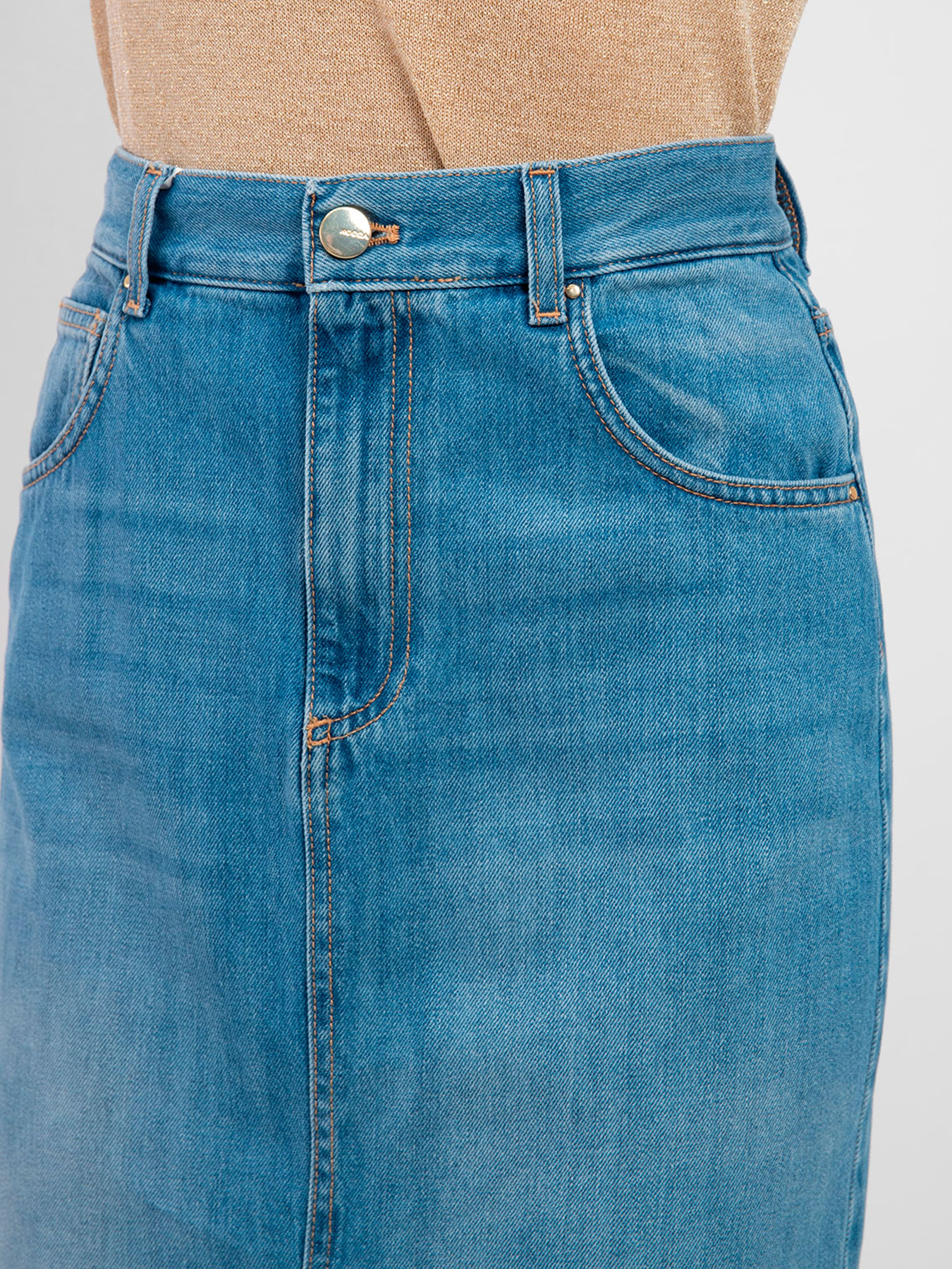 Джинсова спідниця KOCCA модель P24PGO1733ABUNL425 Фото